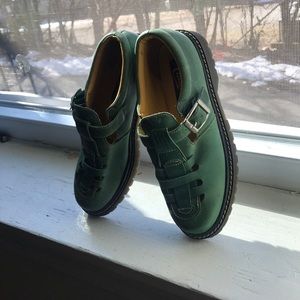 Mary Jane inspired shoes.